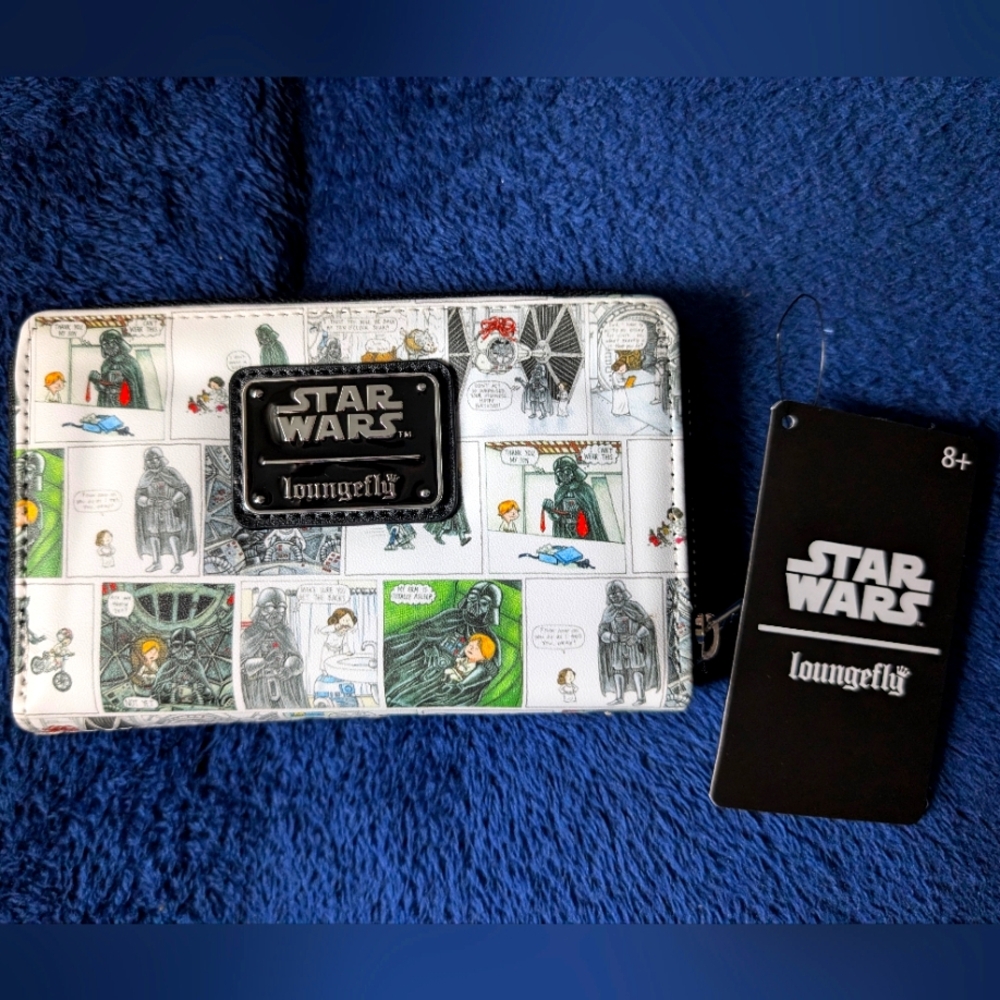Loungefly Star Wars Wallet, 6x3.75x1", NWT - Picture 2 of 10